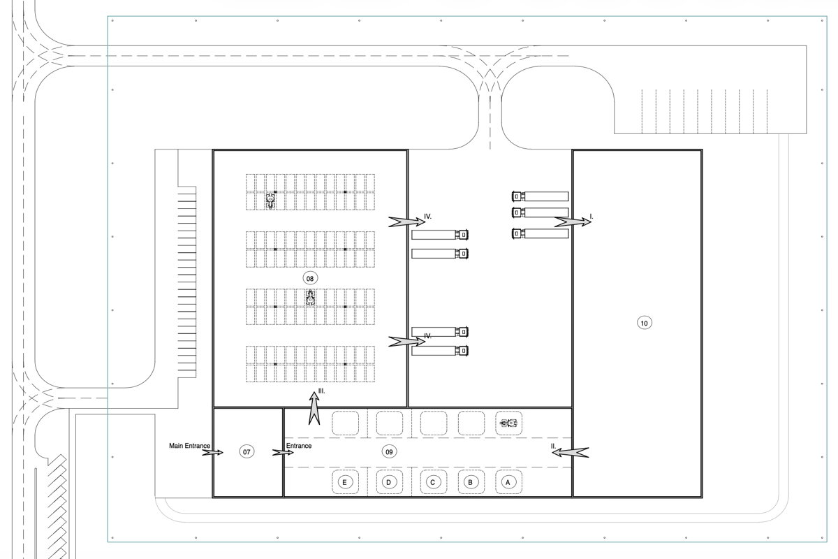 Aerated WB Manufacturing Plant Layout