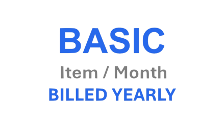 € 6/Item/Month