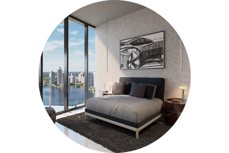 Bedroom & Living Room