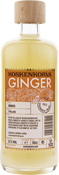Koskenkorva Ginger Shot (ginger liqueur) 0.5 l