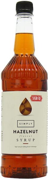 Simply Sugar Free Hazelnut Syrup 1 Litre