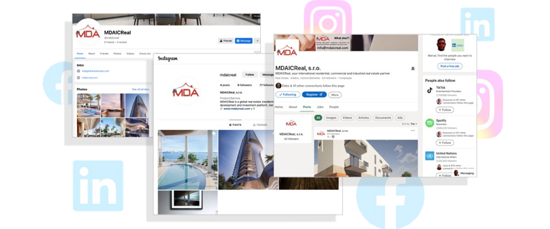 Social media channels Social media channels