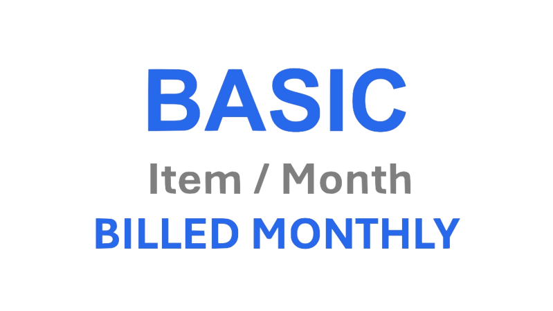 € 8/Item/Month