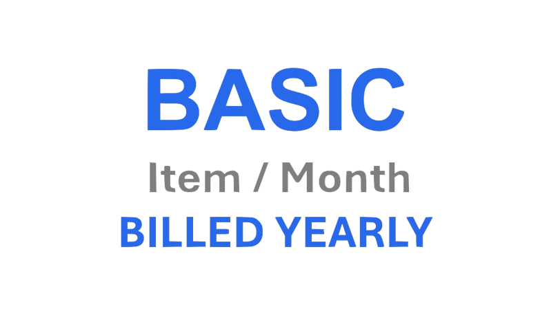 € 6/Item/Month