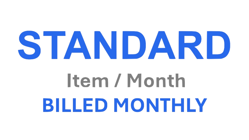 € 12/Item/Month