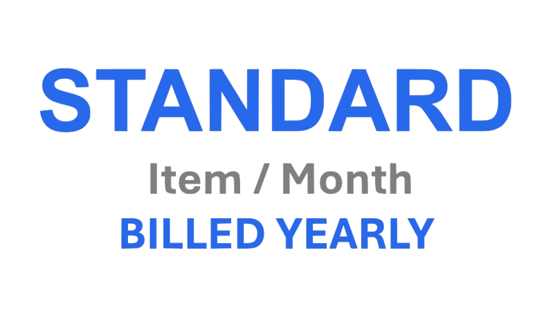 € 10/Item/Month