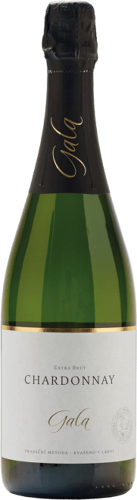 Sekt Chardonnay, Extra-brut, Gala 